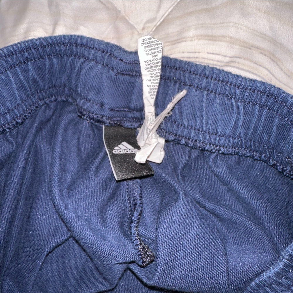 Adidas Kids Navy‎ Blue Sweatpants - Picture 4 of 6